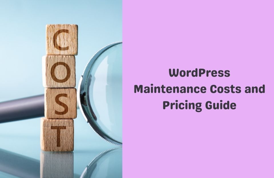 WordPress Maintenance Costs – How Much Should You Pay?